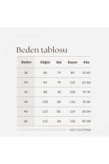 Kadın Nakışlı Abaya Ferace Elbise Siyah - 46