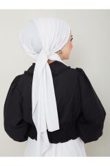 Kadın Ayrobin Bebe Yaka Tesettür Bluz Siyah - XL