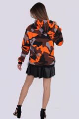 Kamuflaj Desen Sweatshirt