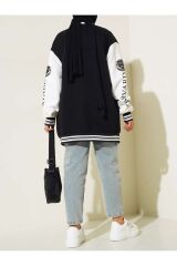 Unisex Harvard Kolej Ceket Siyah