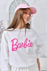Kadın  Baskılı Sweatshirt