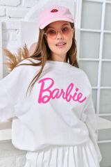 Kadın  Baskılı Sweatshirt