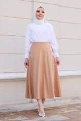 Sütlü Kahve Kloş Etek sütlü kahve - 44