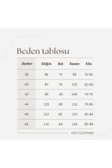 Kadın Balon Kol Pileli Taşlı Elbise Turkuaz - 48
