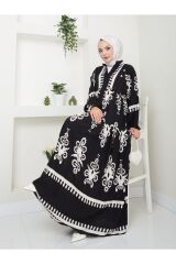 Kadın Etnik Desenli Elbise